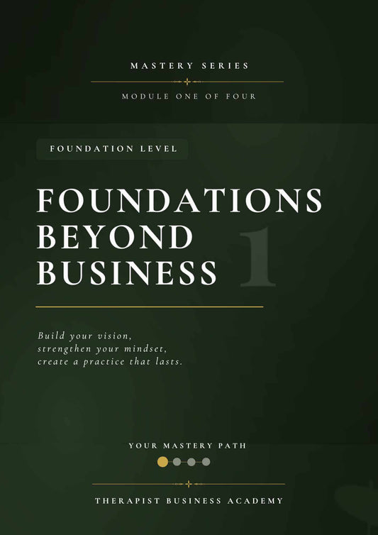 Foundations Beyond Business