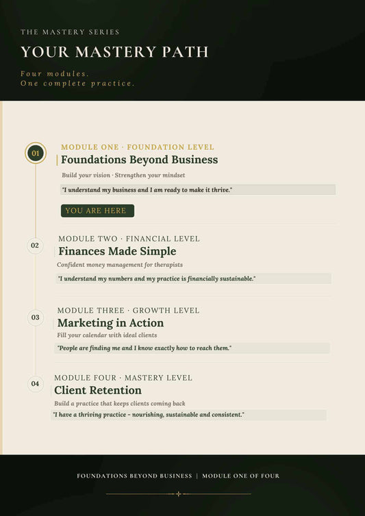 Foundations Beyond Business